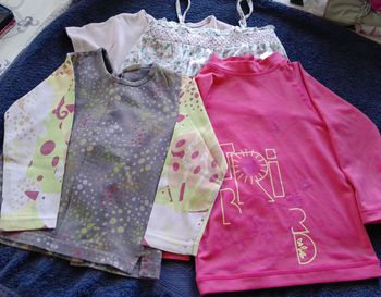 lot de 4 tee-shirts