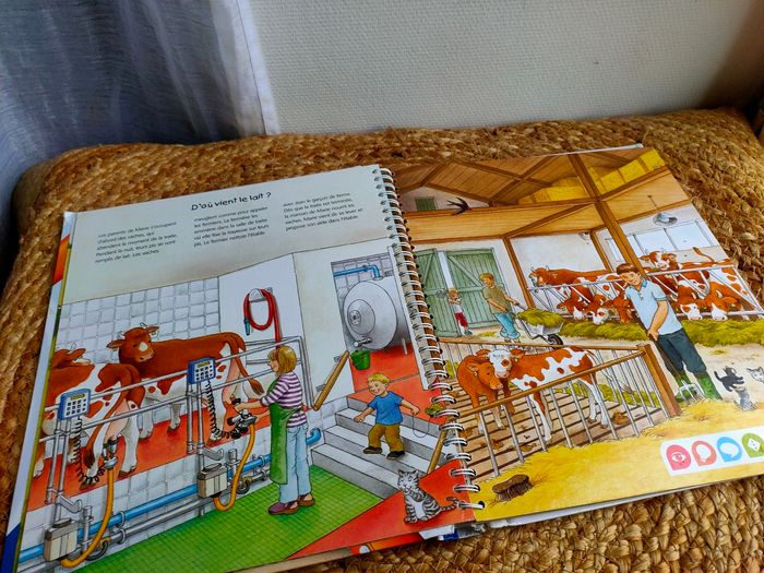 Livre tiptoi - Je découvre la ferme - photo numéro 4