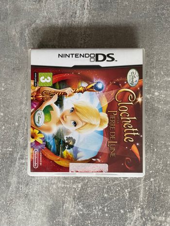 Jeu pour Nintendo DS, Clochette et la pierre de lune, en français.