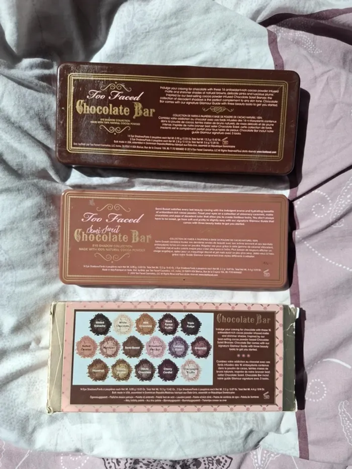 Palette too faced chocolate bar - photo numéro 2