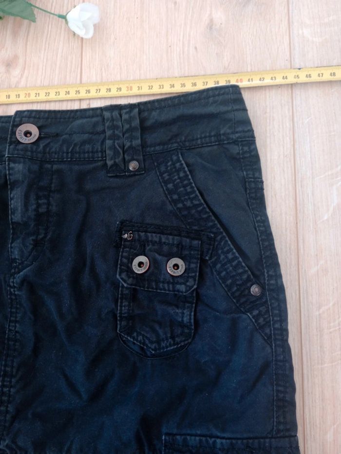 Jupe 40 noire type délavé c88 - photo numéro 7