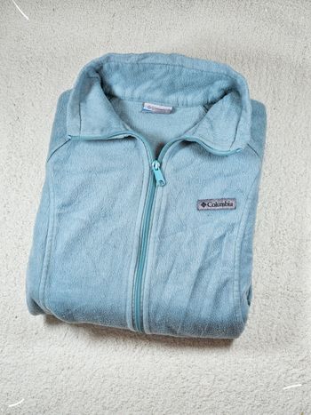 Veste Polaire Columbia bleu ciel