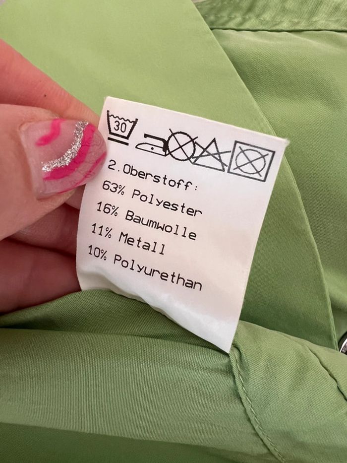 Veste femme verte T.38 - photo numéro 7