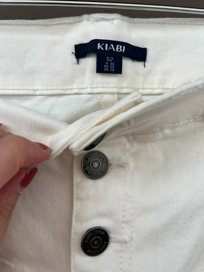 Pantalon blanc Kiabi - photo numéro 4