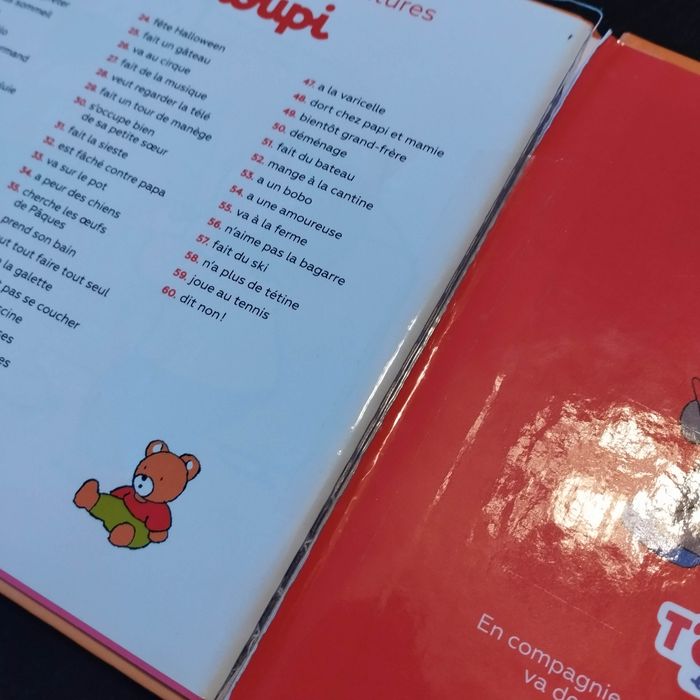 Lot livres enfant Nathan T'choupi - photo numéro 6