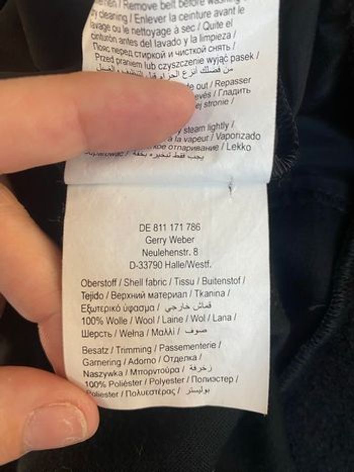 Veste légère bi-matière Gerry weber taille 42 en TBE - photo numéro 6
