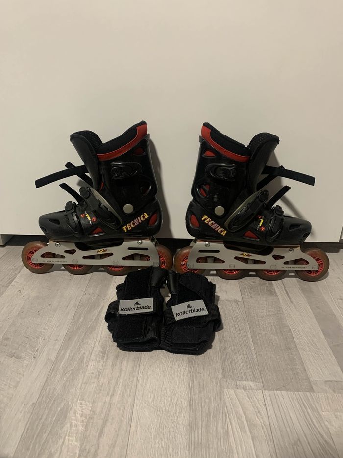 Rollers RollerBlade Tecnica InLine 38-39 - photo numéro 6
