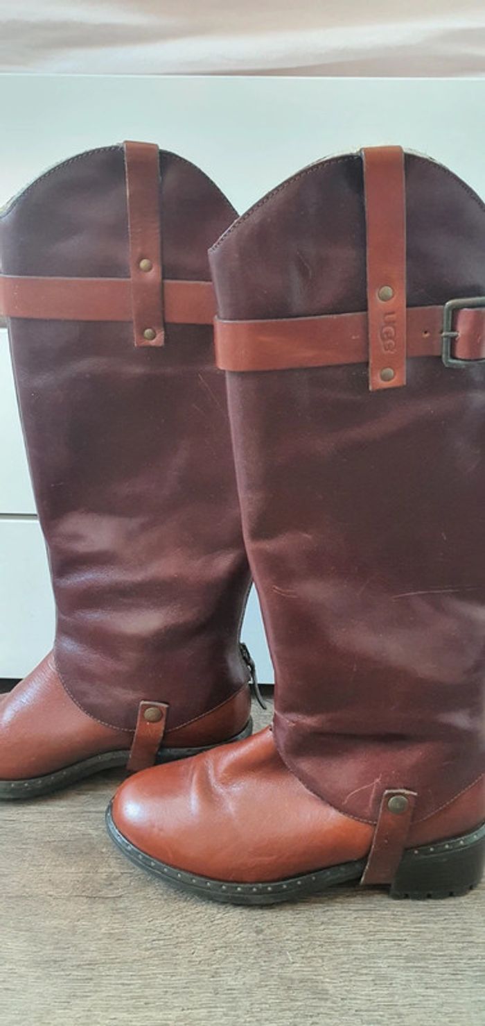 Botte ugg cuir - photo numéro 8