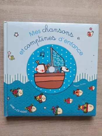 Livre mes chansons et comptines d'enfance