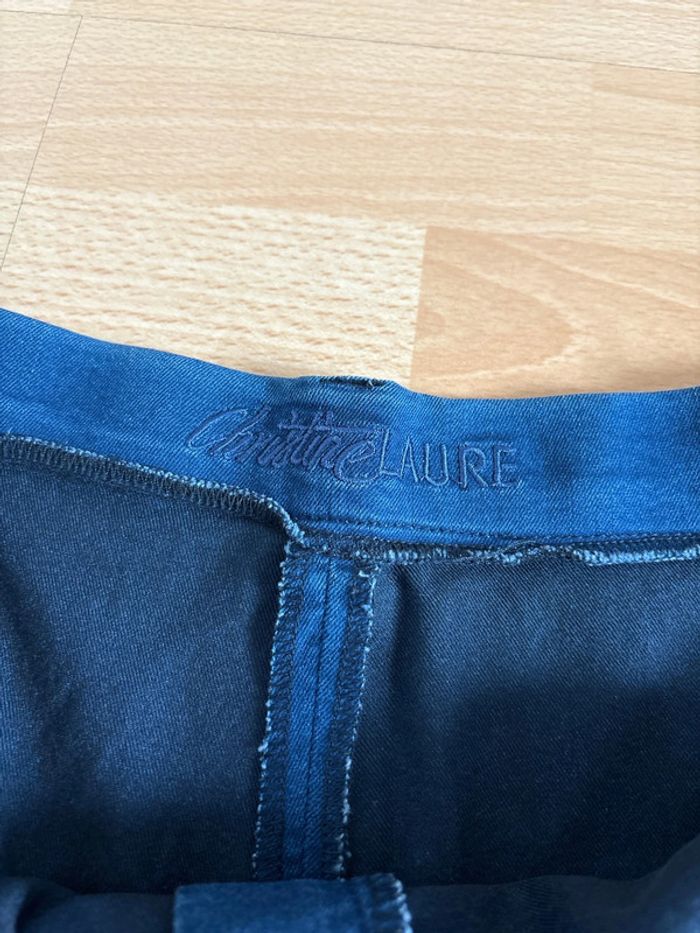 Pantalon court Christine Laure t.52 Jean - photo numéro 4