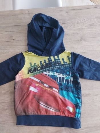 Sweat à capuche Cars 2 ans