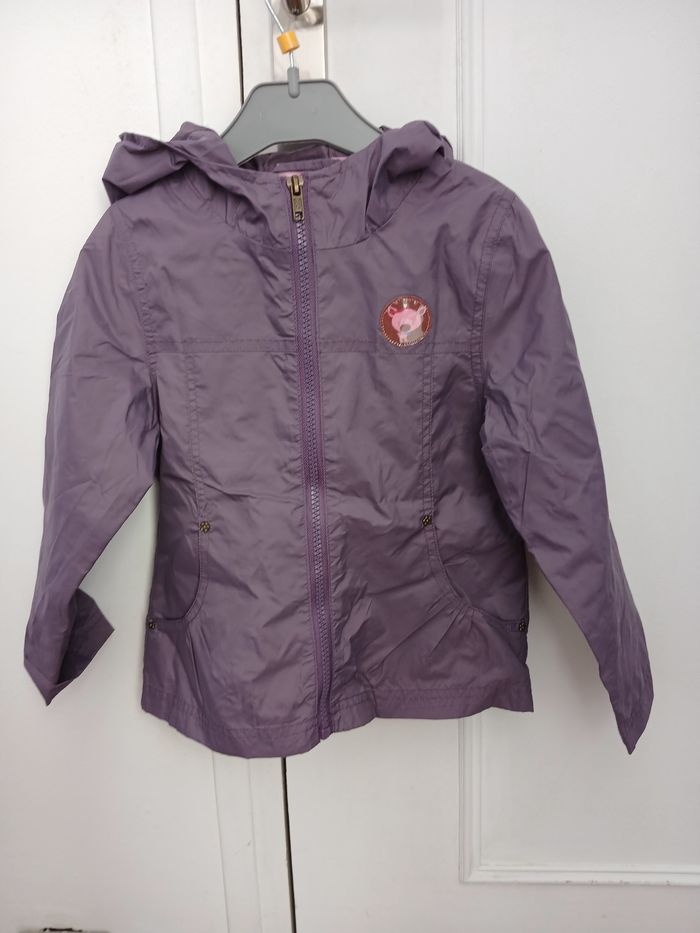 Kway avec capuche et poches