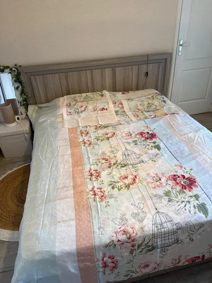 Jolie parure de couette légère 240x260