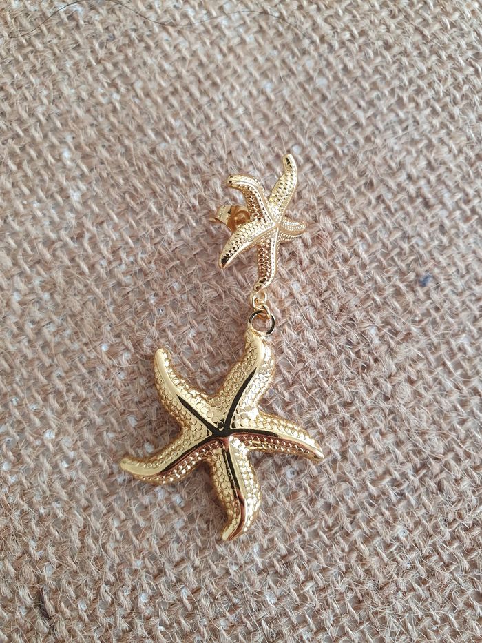 Boucles d'oreilles Étoile de mer - photo numéro 2
