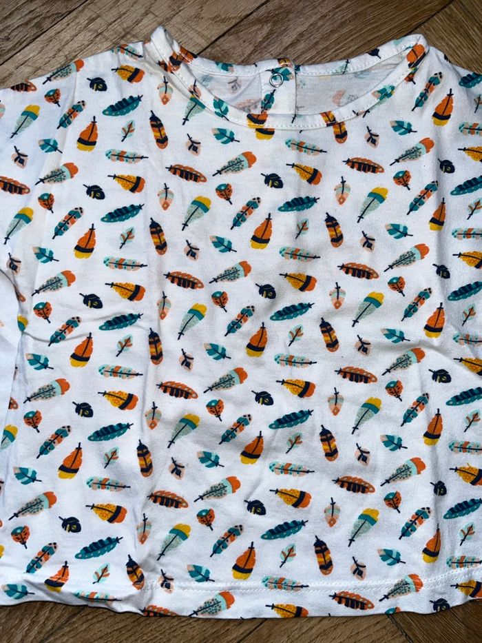 Lot de 2 tee-shirts 24 mois - photo numéro 3