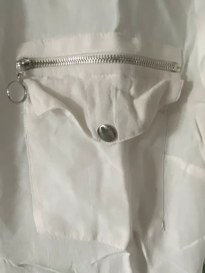 🤍 SublimeBlouse fluide blanche GEMO – Taille 38 🤍 TBE - photo numéro 4