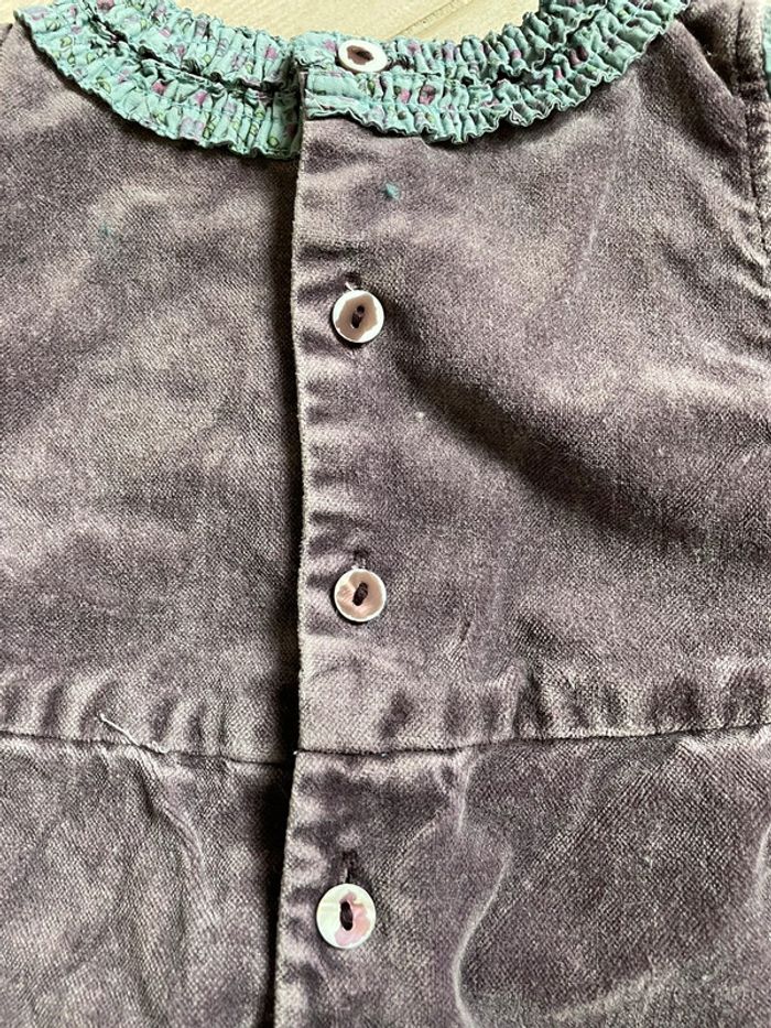 Robe velours 9 mois - photo numéro 5