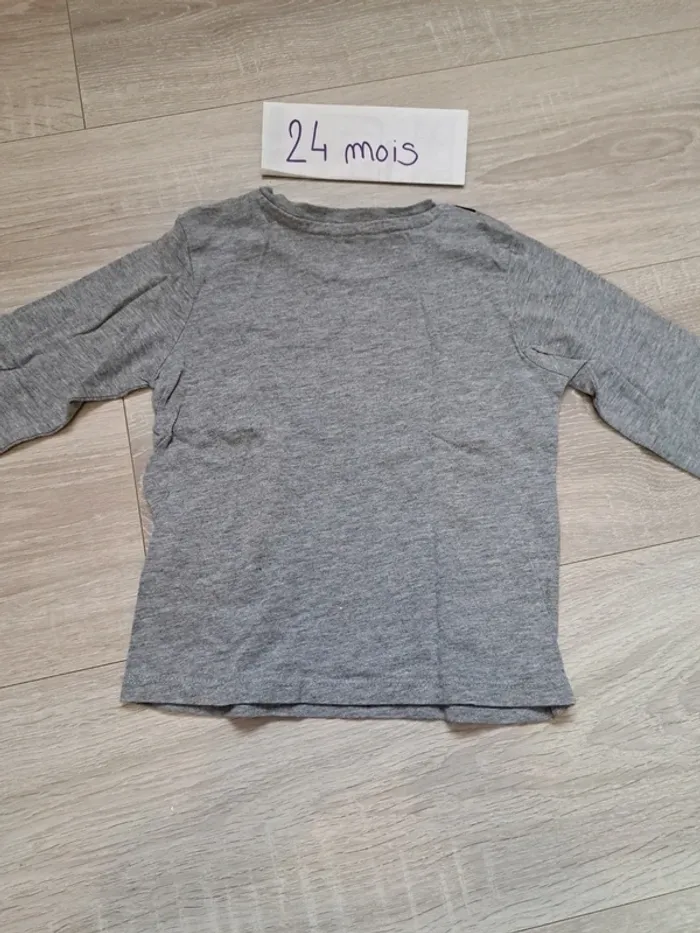 T-shirt manche longue 24 mois - photo numéro 2