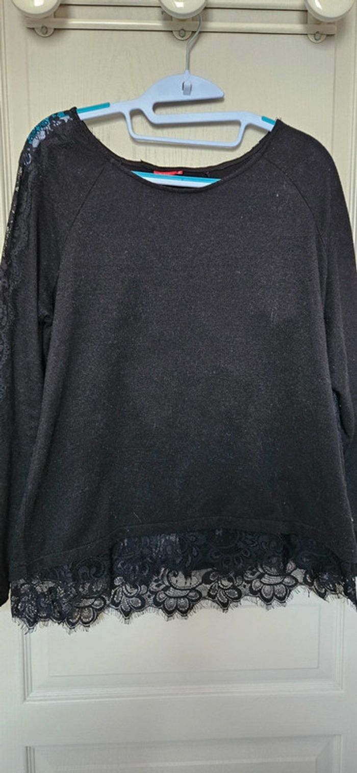 Pull avec dentelles