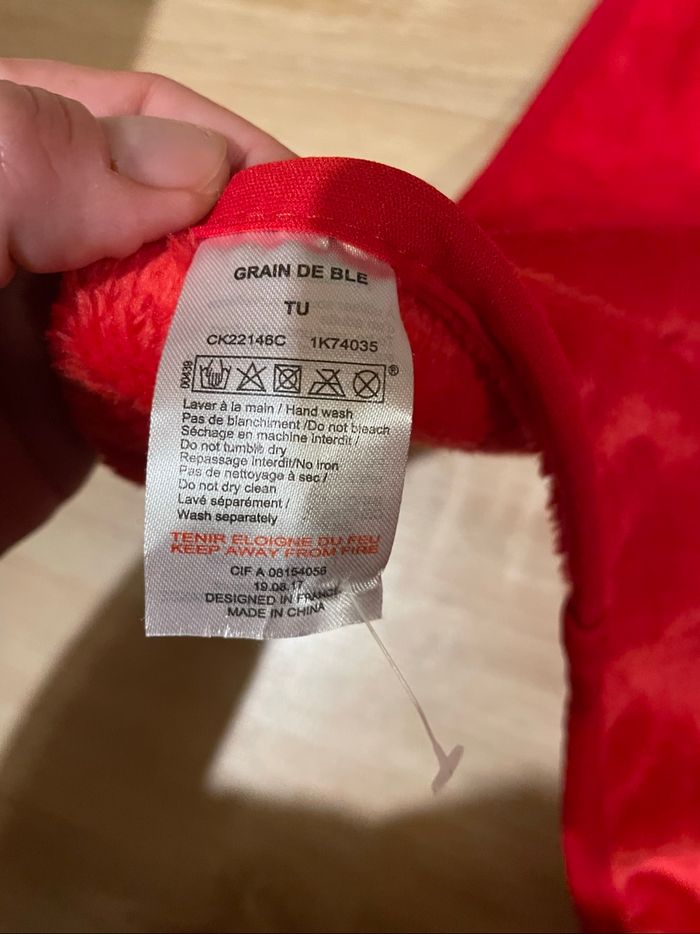 Plaid bebe noel grain de ble - photo numéro 3