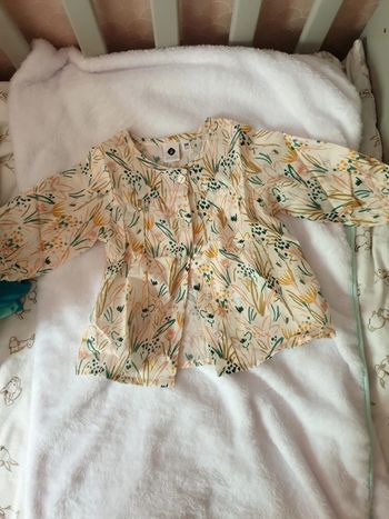 Chemise z coton 3 mois