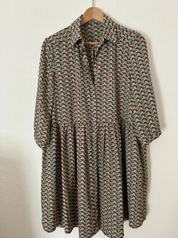 Robe fluide babydolle imprimée