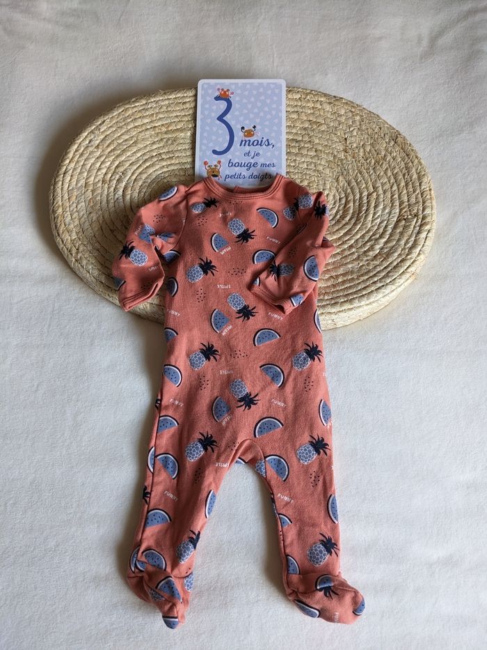 2 pyjamas neufs Gémo - 3 mois - photo numéro 2