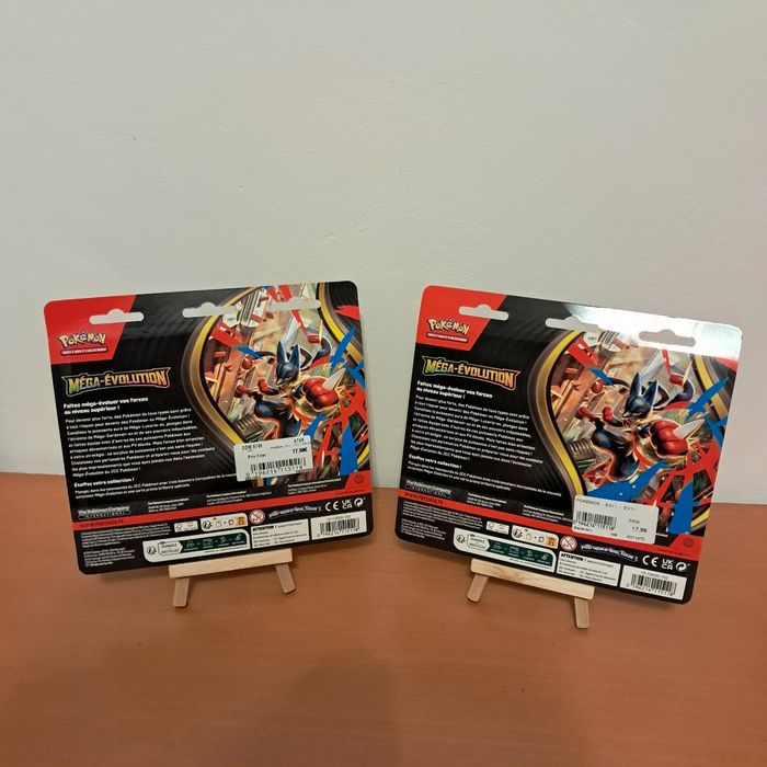 Lot 2 tripack pokémon ME1 Méga Evolution scellés - photo numéro 2