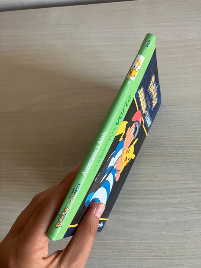 Livre jeunesse "Pokémon Soleil et Lune – Bibliothèque Verte – Hachette Jeunesse – 6-8 ans - photo numéro 2