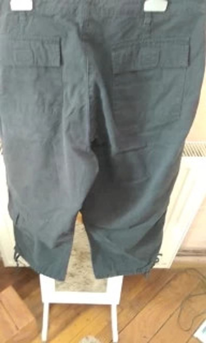 Pantacourt bleu foncé - photo numéro 3