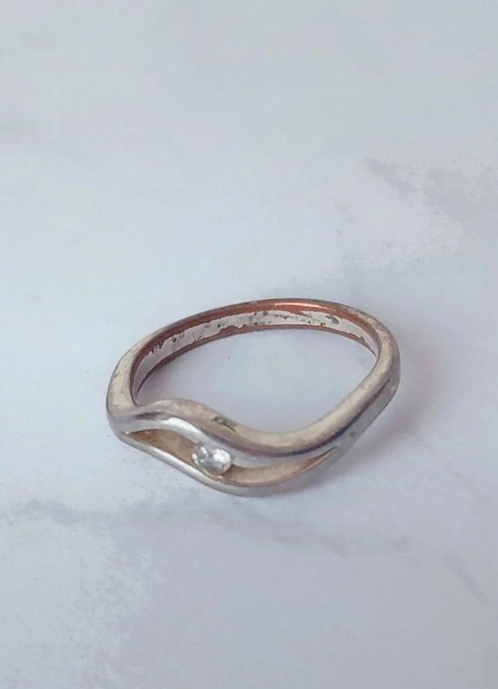 Bague bague argenté strass - Gratuit / Free - photo numéro 2