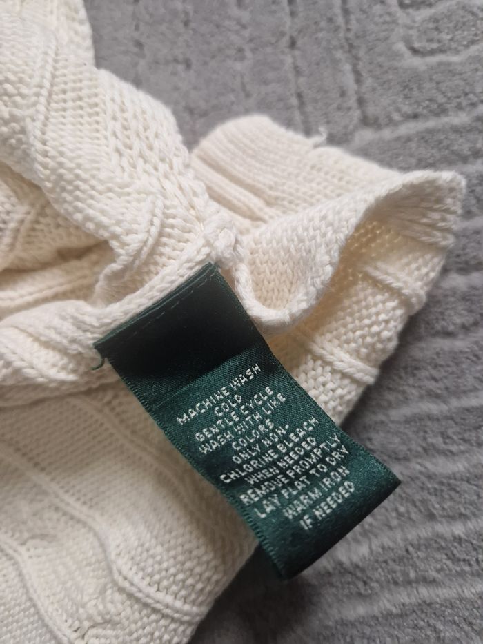 Torsadé Ralph Lauren blanc - photo numéro 8