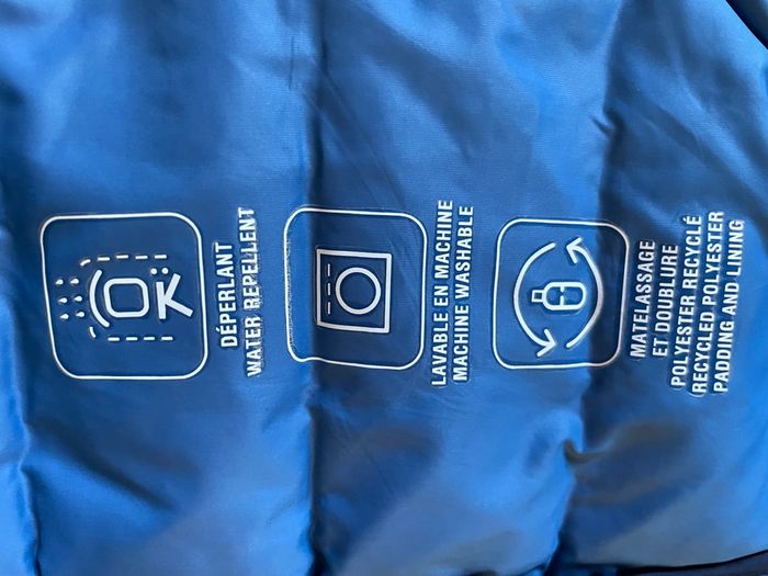 Blouson sans manches bleu 10 ans - photo numéro 4