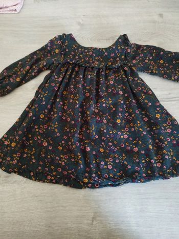 Robe à longues manches