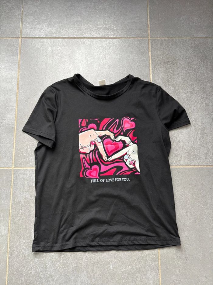T-shirt noir