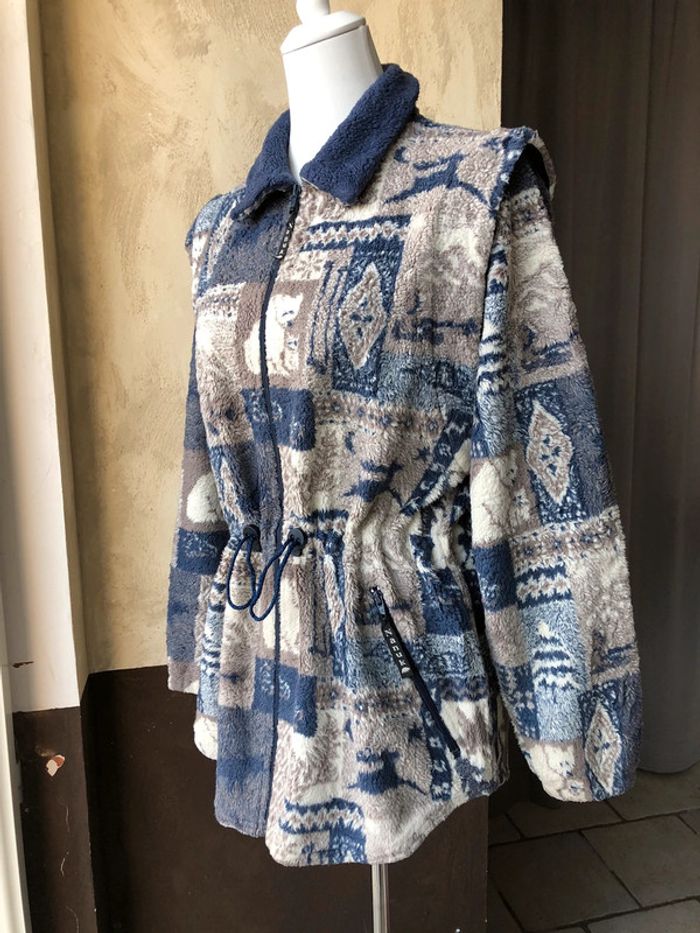 Veste 2en1 polaire à motifs ours Nanuk M