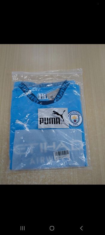 Maillot neuf Manchester city