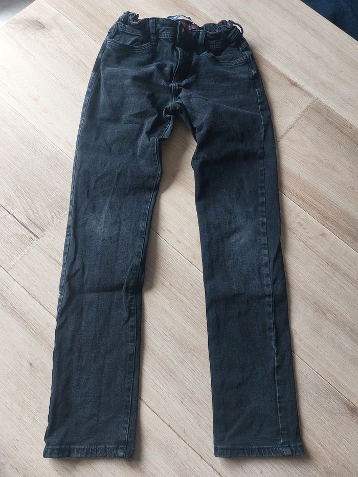 Jean slim taille 9 ans Okaidi