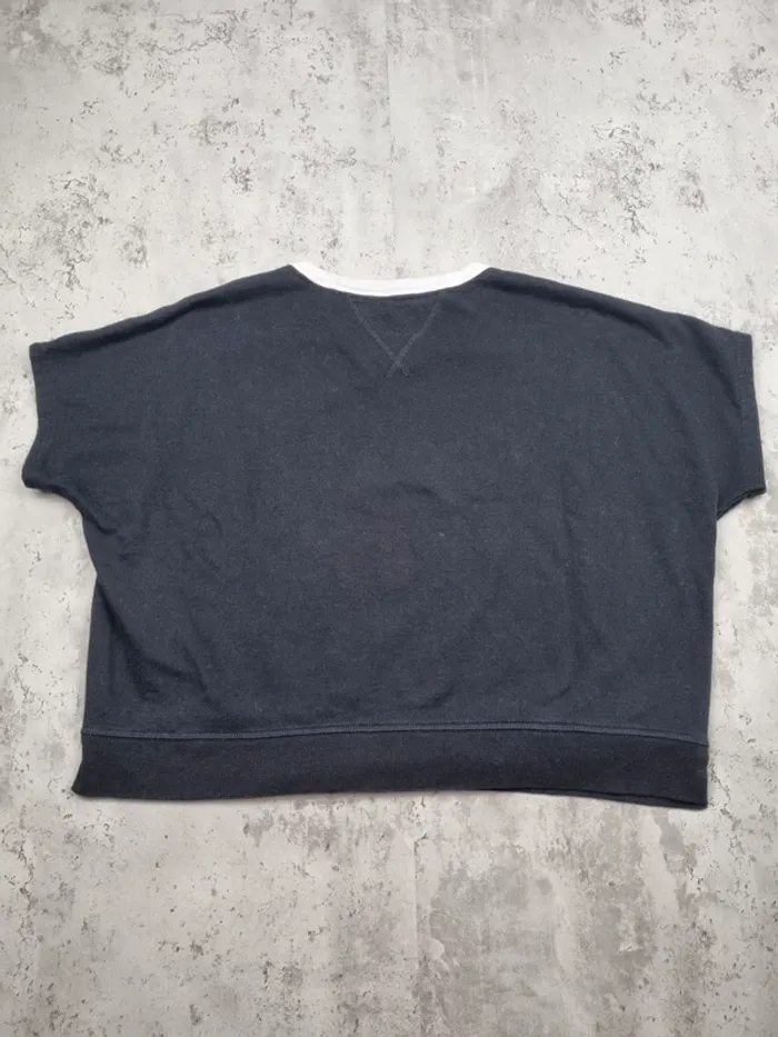 Crop top Tommy Hilfiger noir – Taille L Femme (mesures en photos) - photo numéro 4