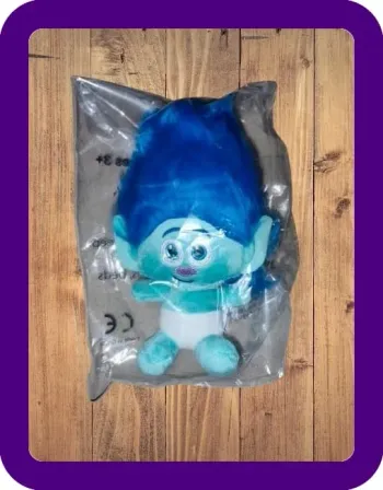 Peluche Trolls garçon 18 cm