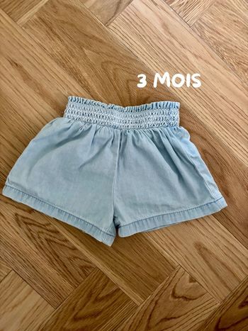 Short en jean Kiabi