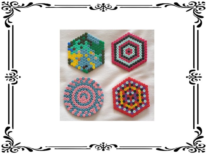 Formes perles à repasser.