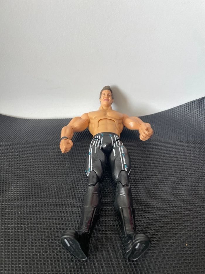 Figurine articulée catcheur Chris Jericho WWE wwf jakks Pacific 2005 19cm superstar du catch - photo numéro 8