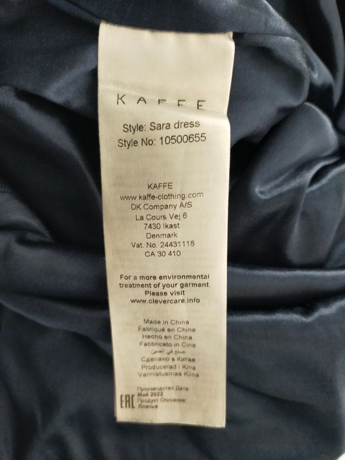 Robe bleu marine – Kafee – Taille 1 (36) - photo numéro 7