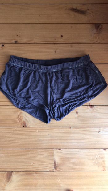 Short 3 suisses  violet gris