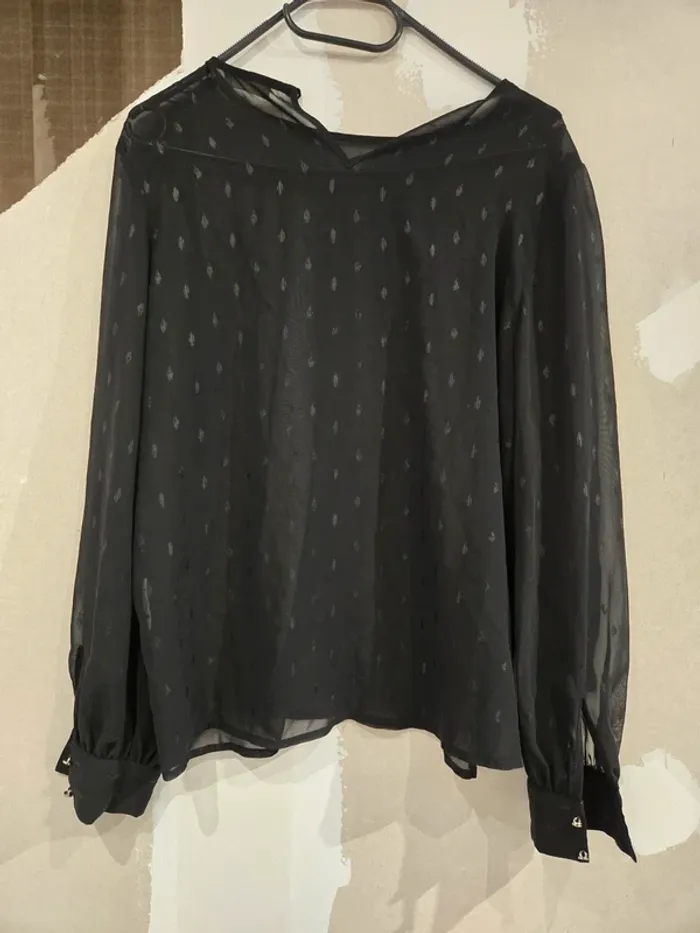 Blouse noir taille L