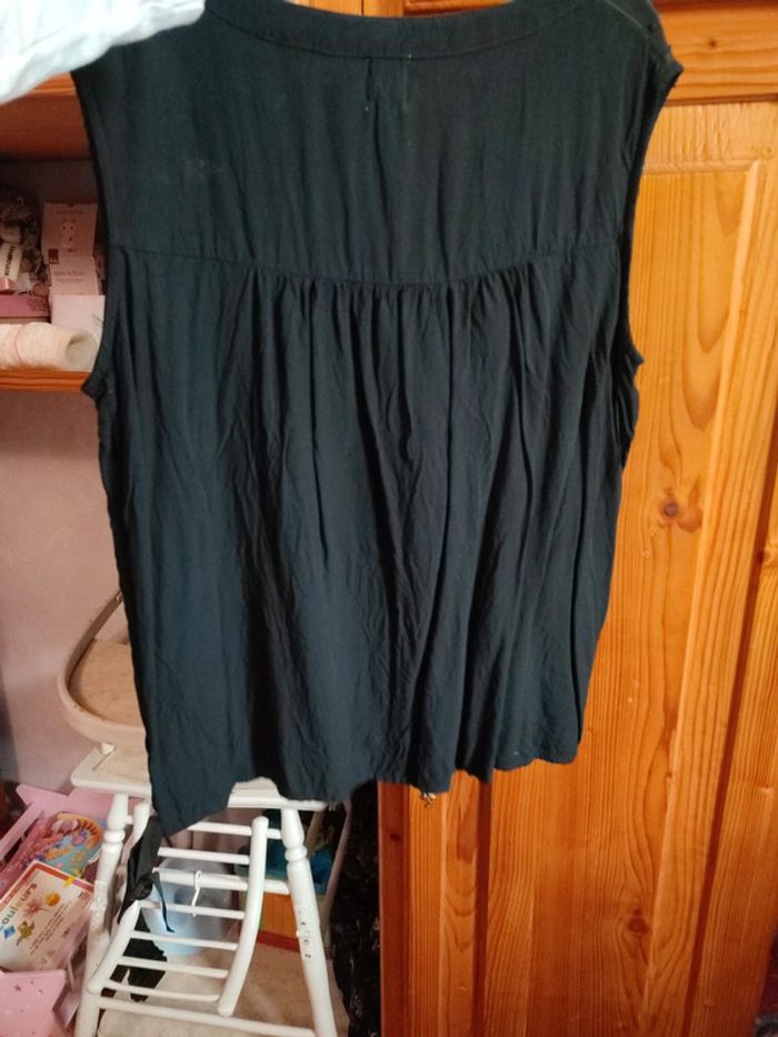 Chemise sans manche noir femme - photo numéro 5