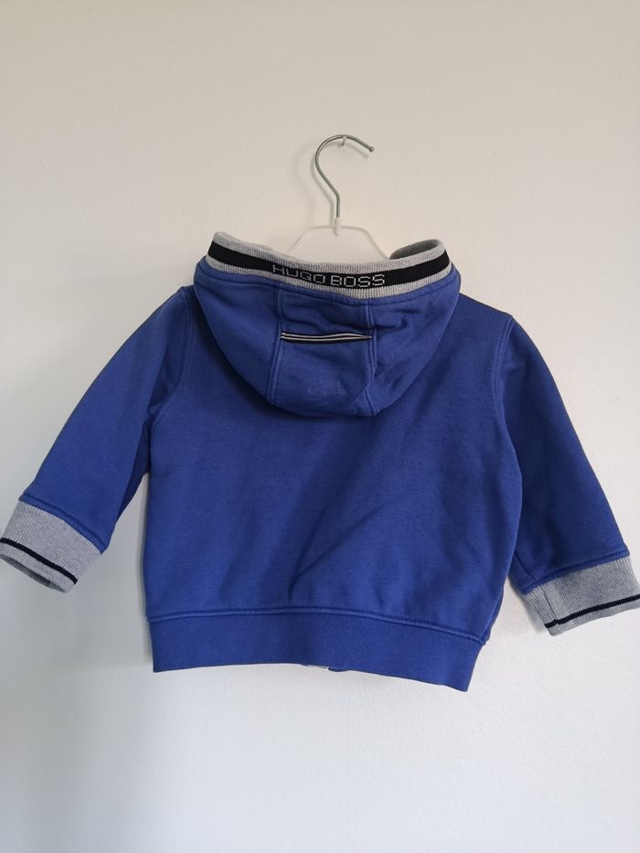 Sweat zippé à capuche Hugo Boss - photo numéro 4