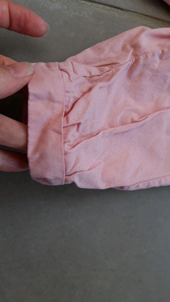 Pantalon/pantacourt kiabi rose 6 mois - photo numéro 3