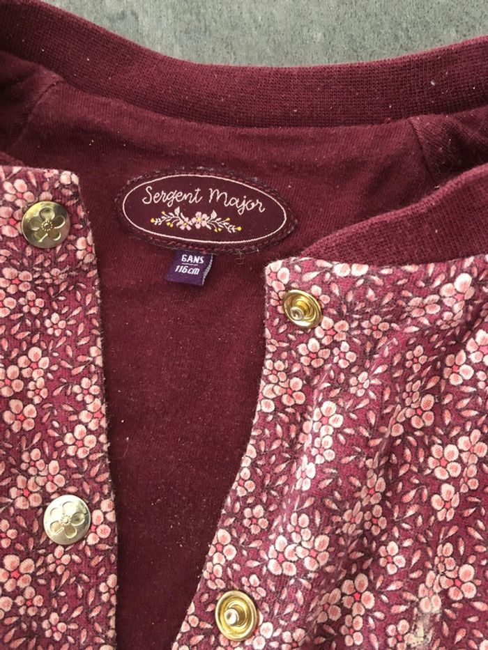 Veste à pression fille 6ans TB état - photo numéro 3